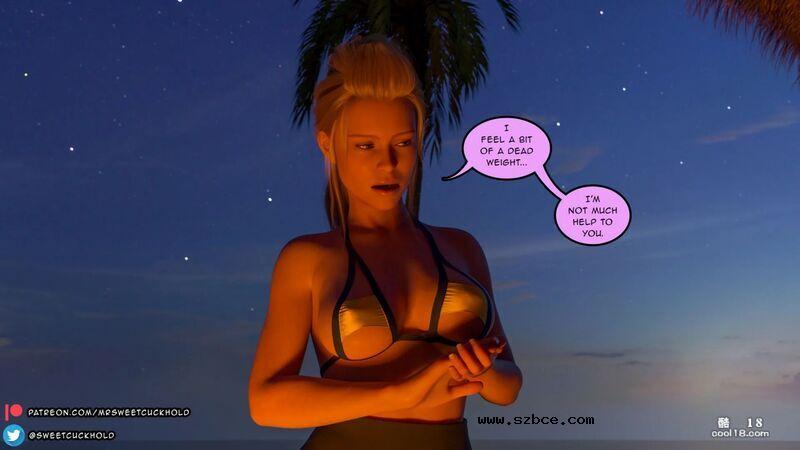 【3D】【英文漫画】无人岛