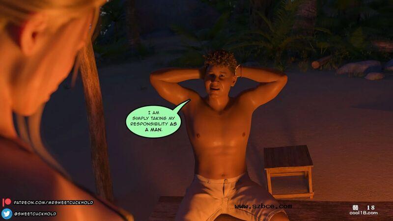 【3D】【英文漫画】无人岛