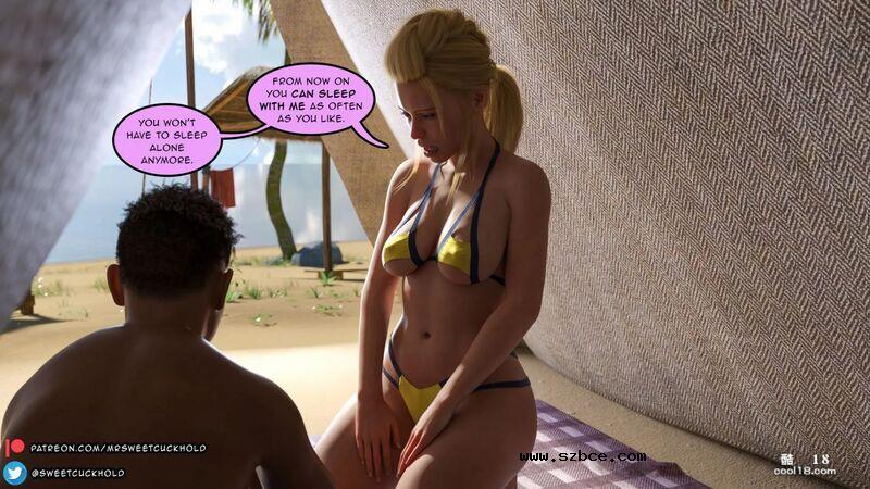 【3D】【英文漫画】无人岛