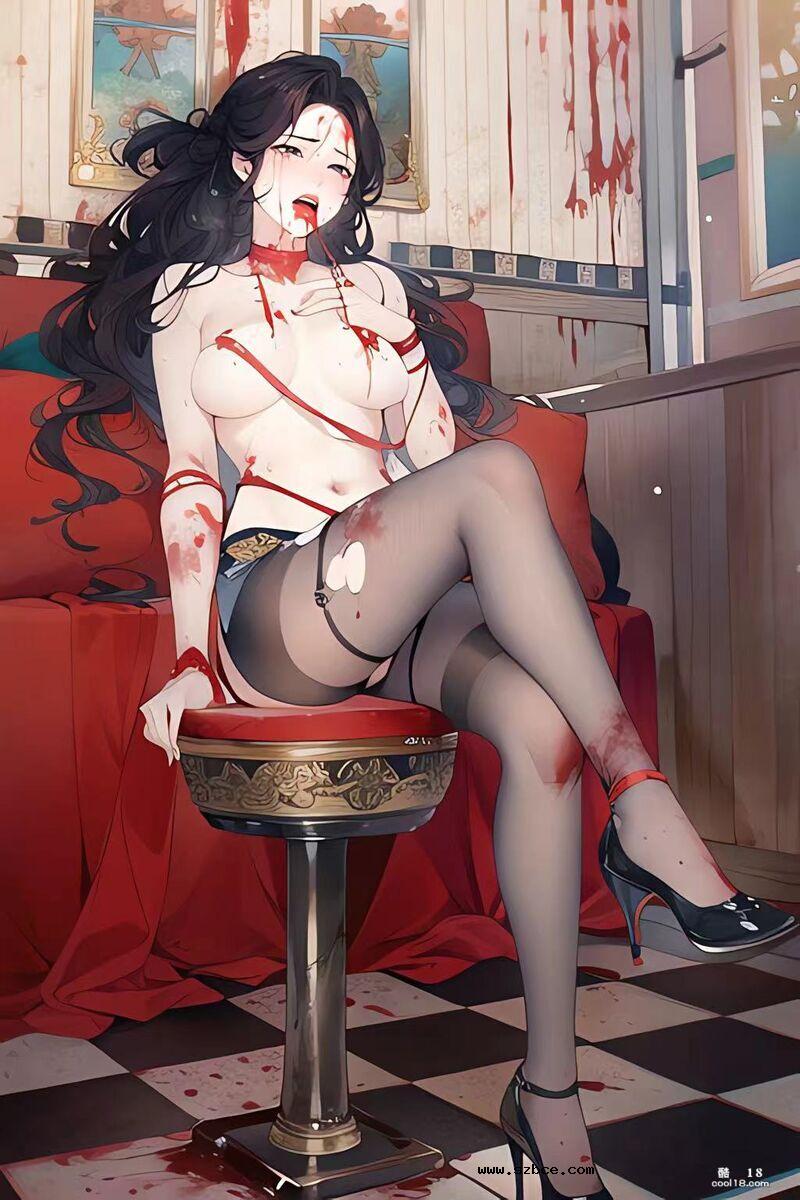 变态的AI-取材：rape and kill 黑丝美女