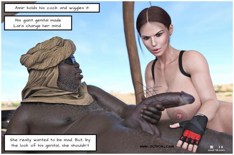 【3D】【英文漫画】劳拉与向导