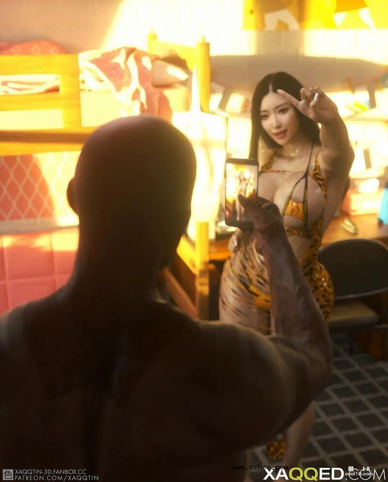 【3D】【英文漫画】饥渴辣妈出道