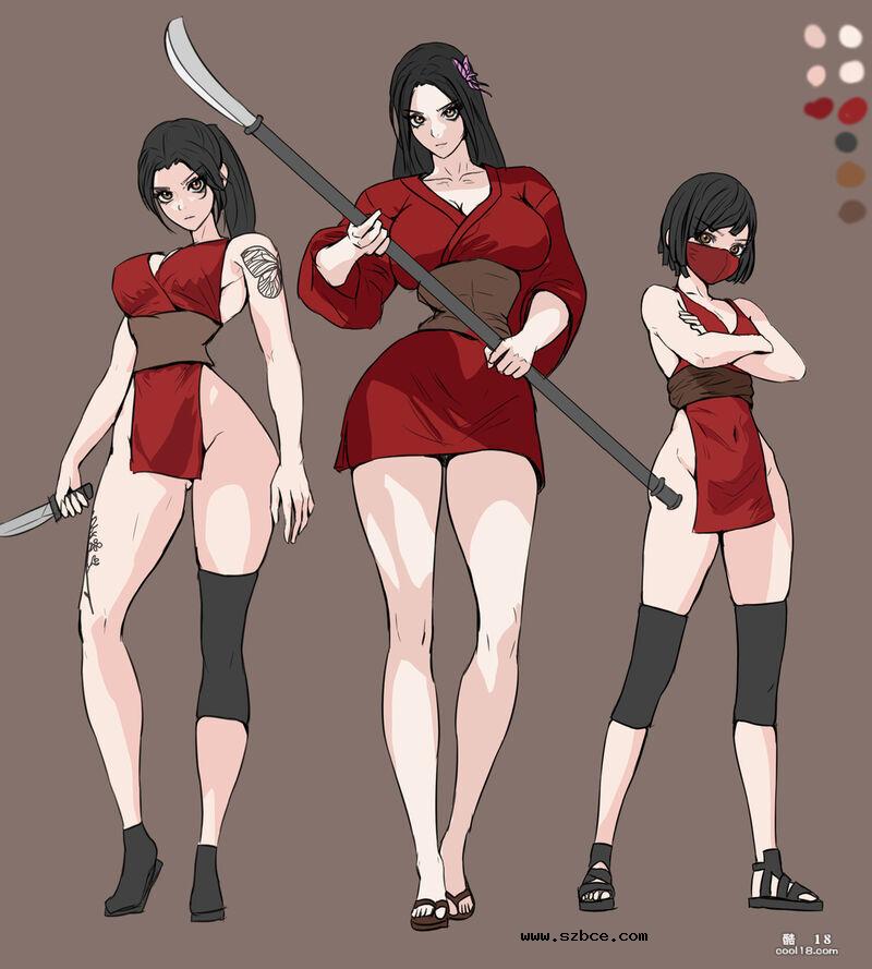 【R-18G】巨乳女忍者之殇