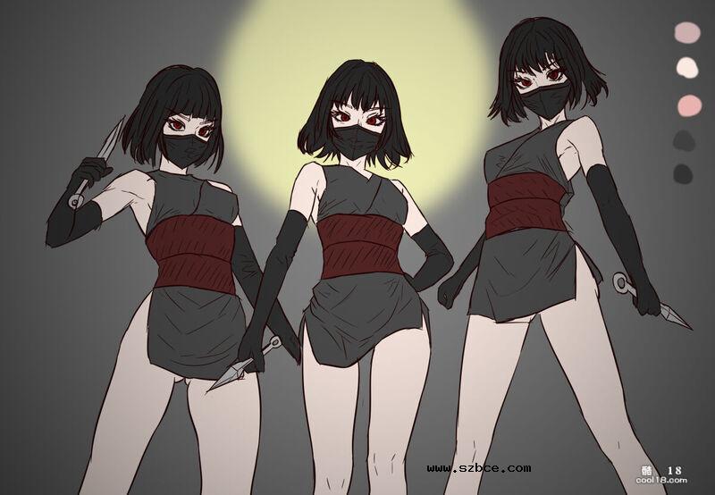 【R-18G】巨乳女忍者之殇