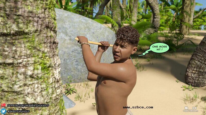 【3D】【英文漫画】无人岛