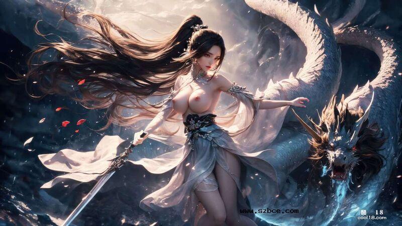 【AI生成】龙女也淫荡