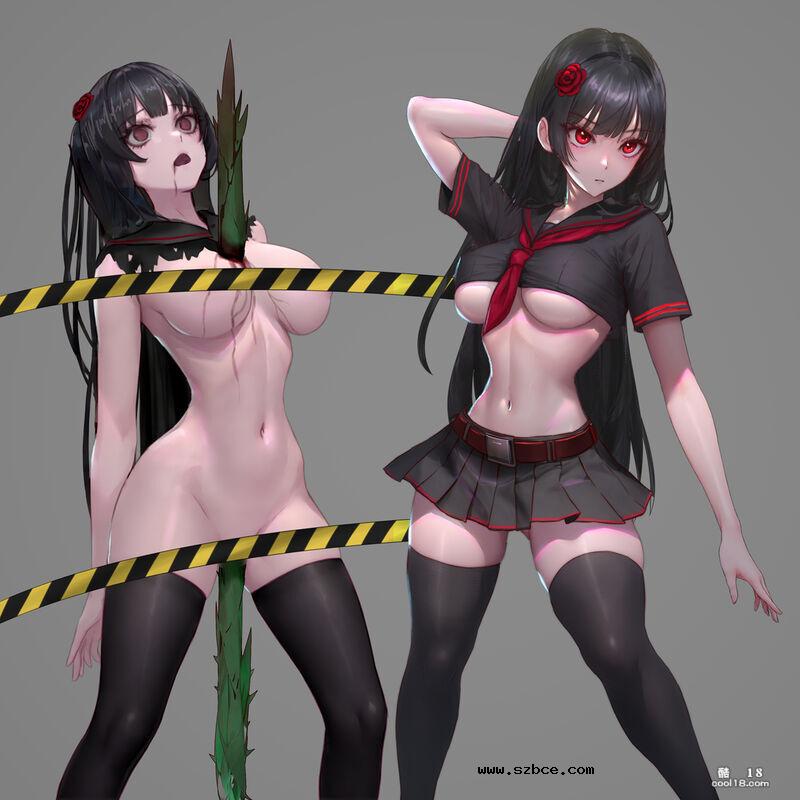 【R-18G】巨乳女忍者之殇