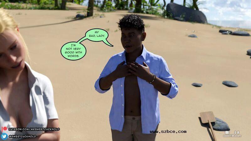 【3D】【英文漫画】无人岛