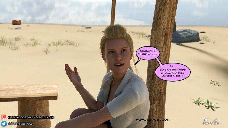 【3D】【英文漫画】无人岛