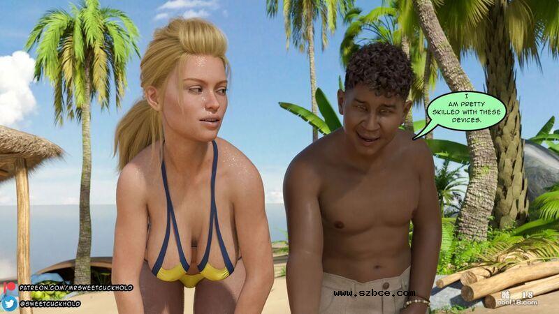 【3D】【英文漫画】无人岛