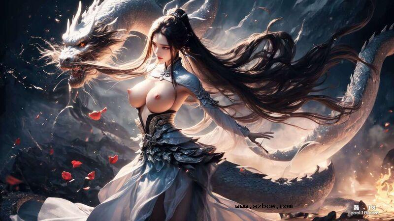 【AI生成】龙女也淫荡