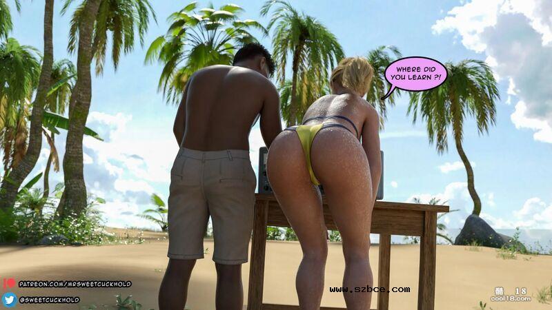 【3D】【英文漫画】无人岛