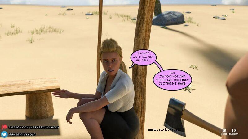 【3D】【英文漫画】无人岛