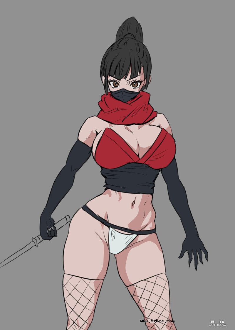 【R-18G】巨乳女忍者之殇
