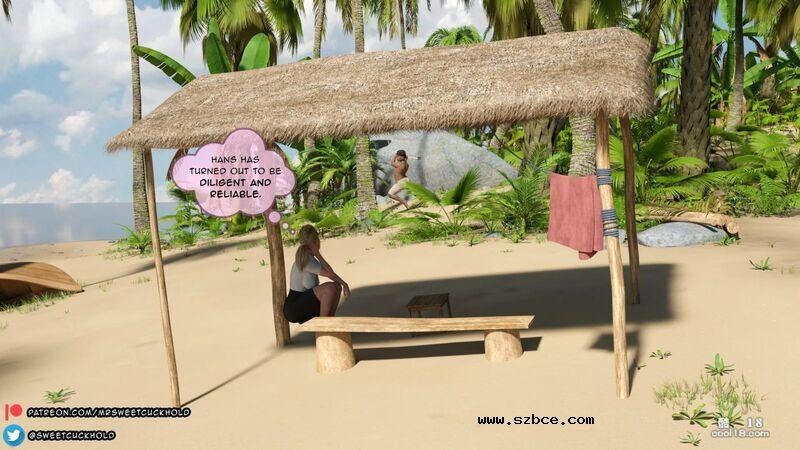 【3D】【英文漫画】无人岛