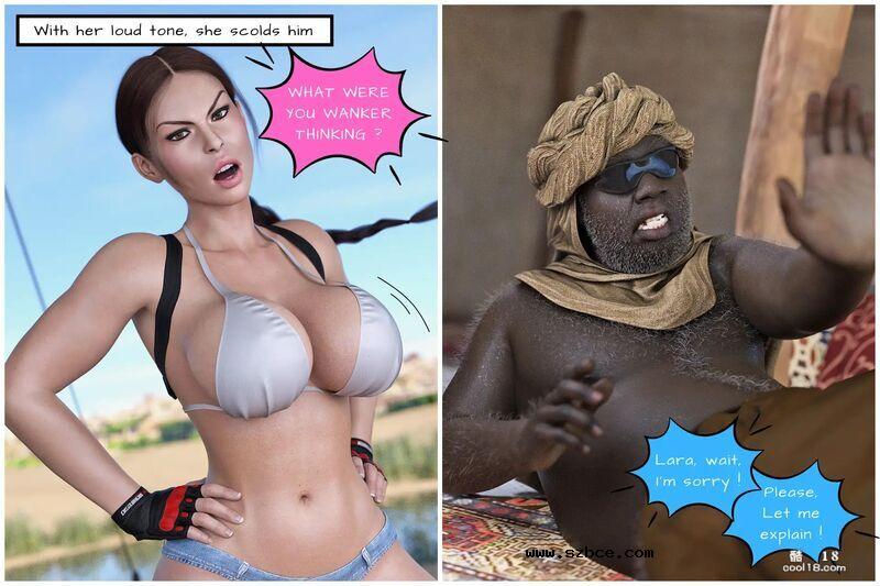 【3D】【英文漫画】劳拉与向导