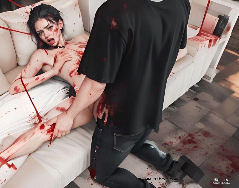 变态的AI-取材：rape and kill 黑丝美女