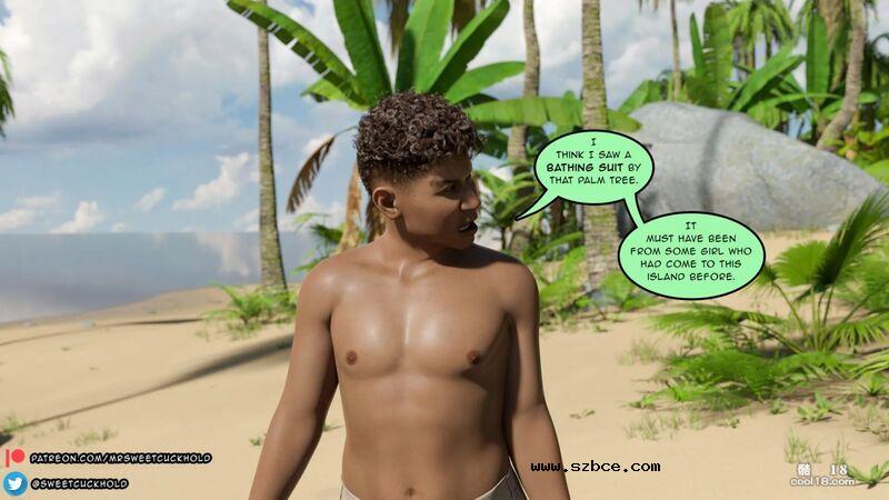 【3D】【英文漫画】无人岛