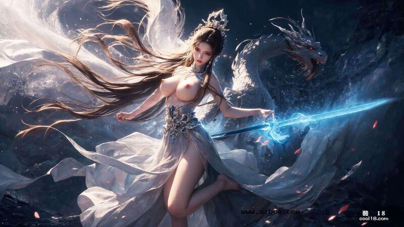 【AI生成】龙女也淫荡