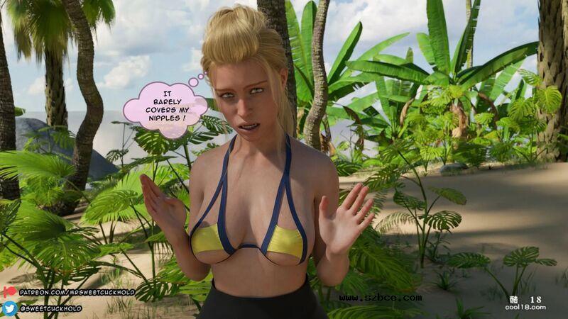 【3D】【英文漫画】无人岛