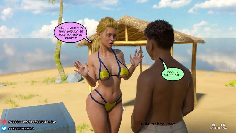 【3D】【英文漫画】无人岛