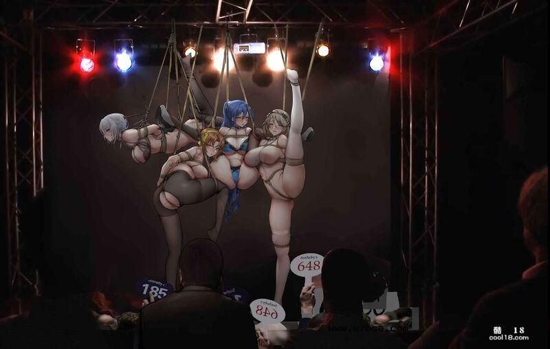 【撒野的妙妙屋】新娘被调教为性奴后送到了拍卖场