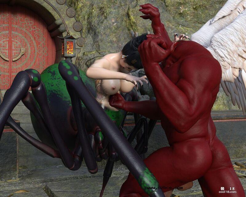 【3D】黑神话 蜘蛛精四妹战败凌辱