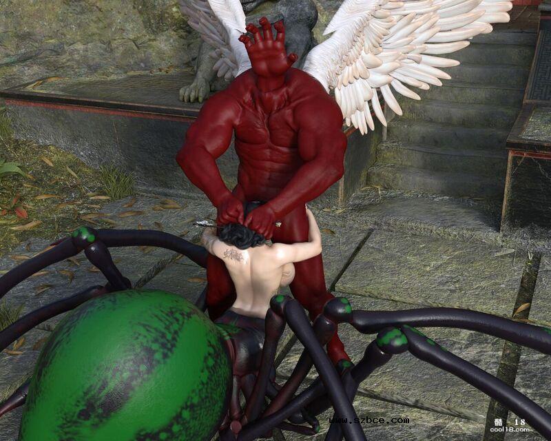 【3D】黑神话 蜘蛛精四妹战败凌辱