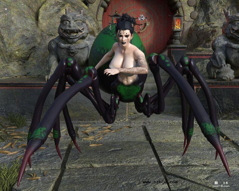 【3D】黑神话 蜘蛛精四妹战败凌辱