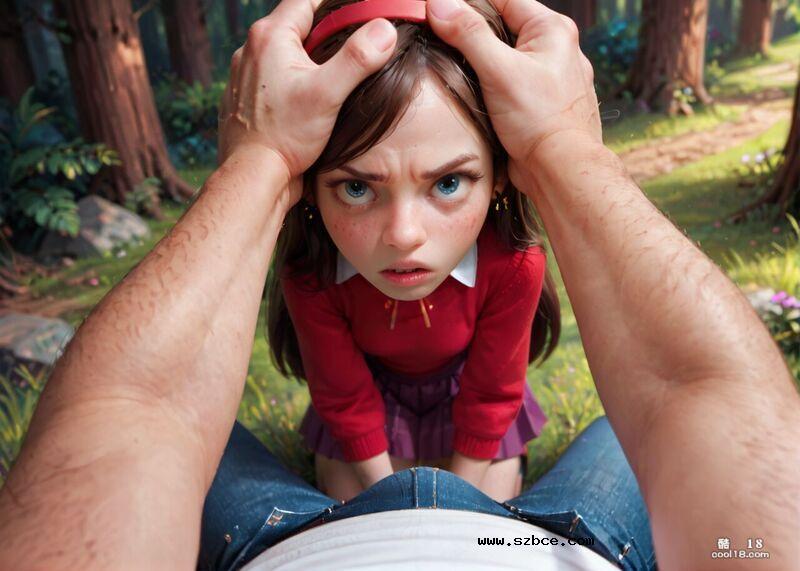 【AI生成】红衣少女在树林中被扑倒肛交