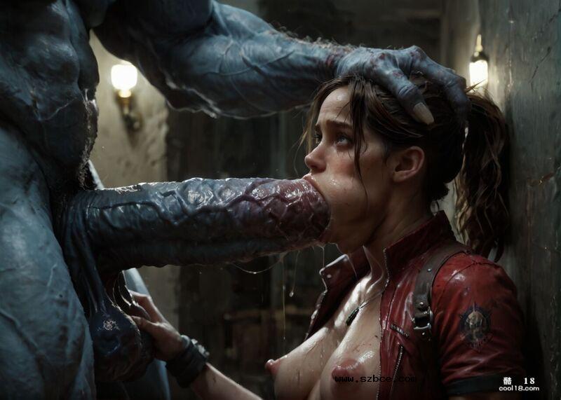 【AI生成】女囚克莱尔被X先生肛奸