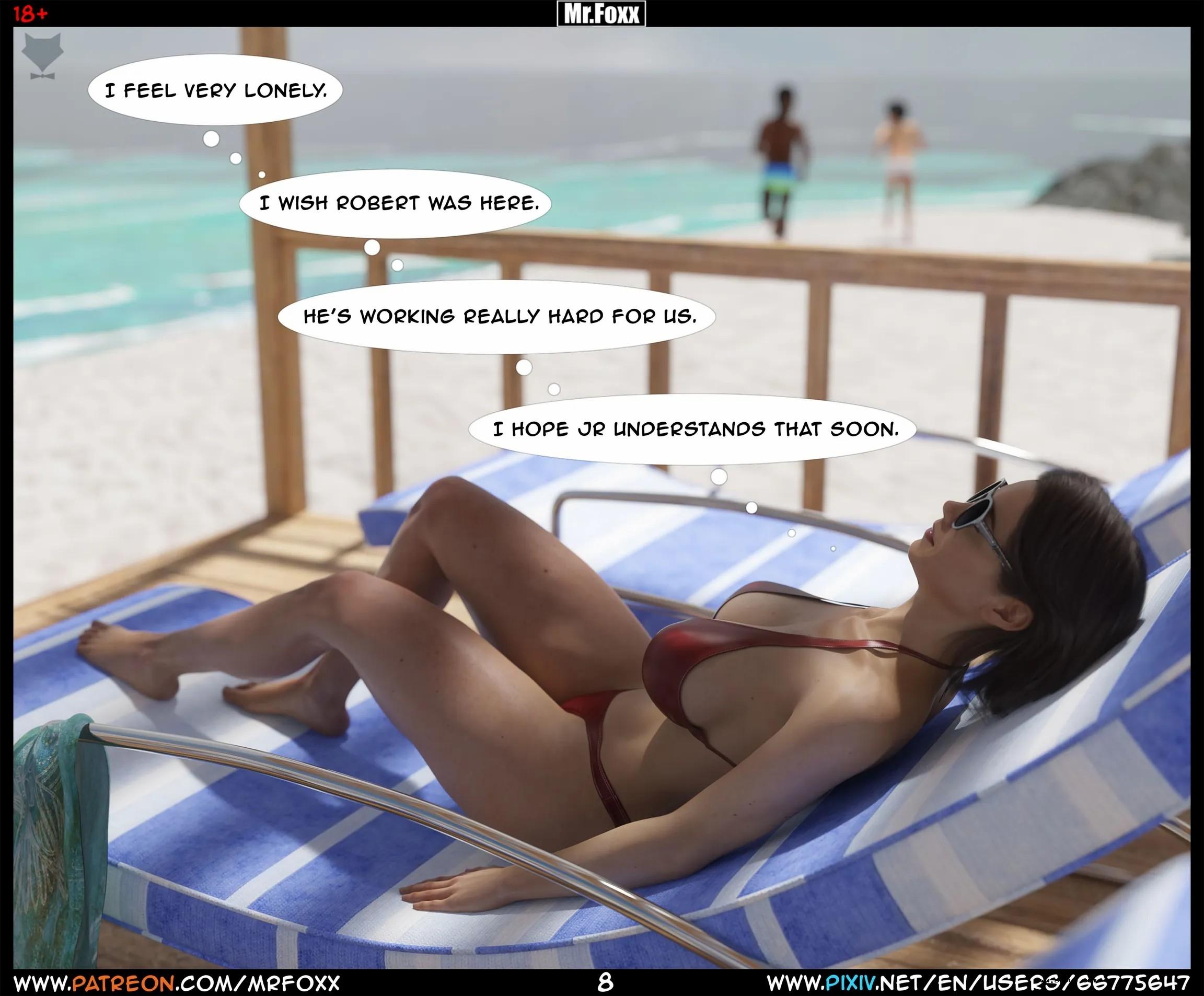 【3D】【英文漫画】妈妈的韵事（1）