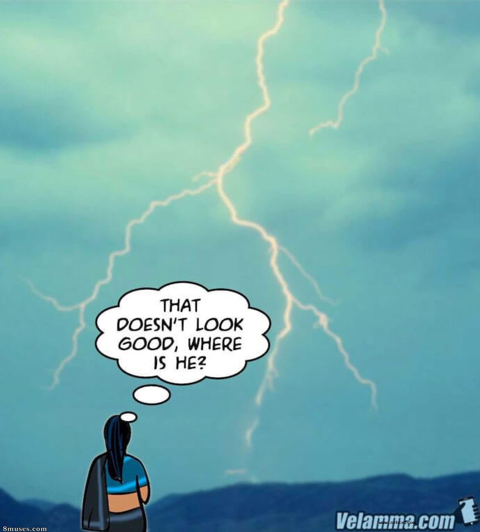 【英文漫画】Velamma 第76话  寒冽的旅程