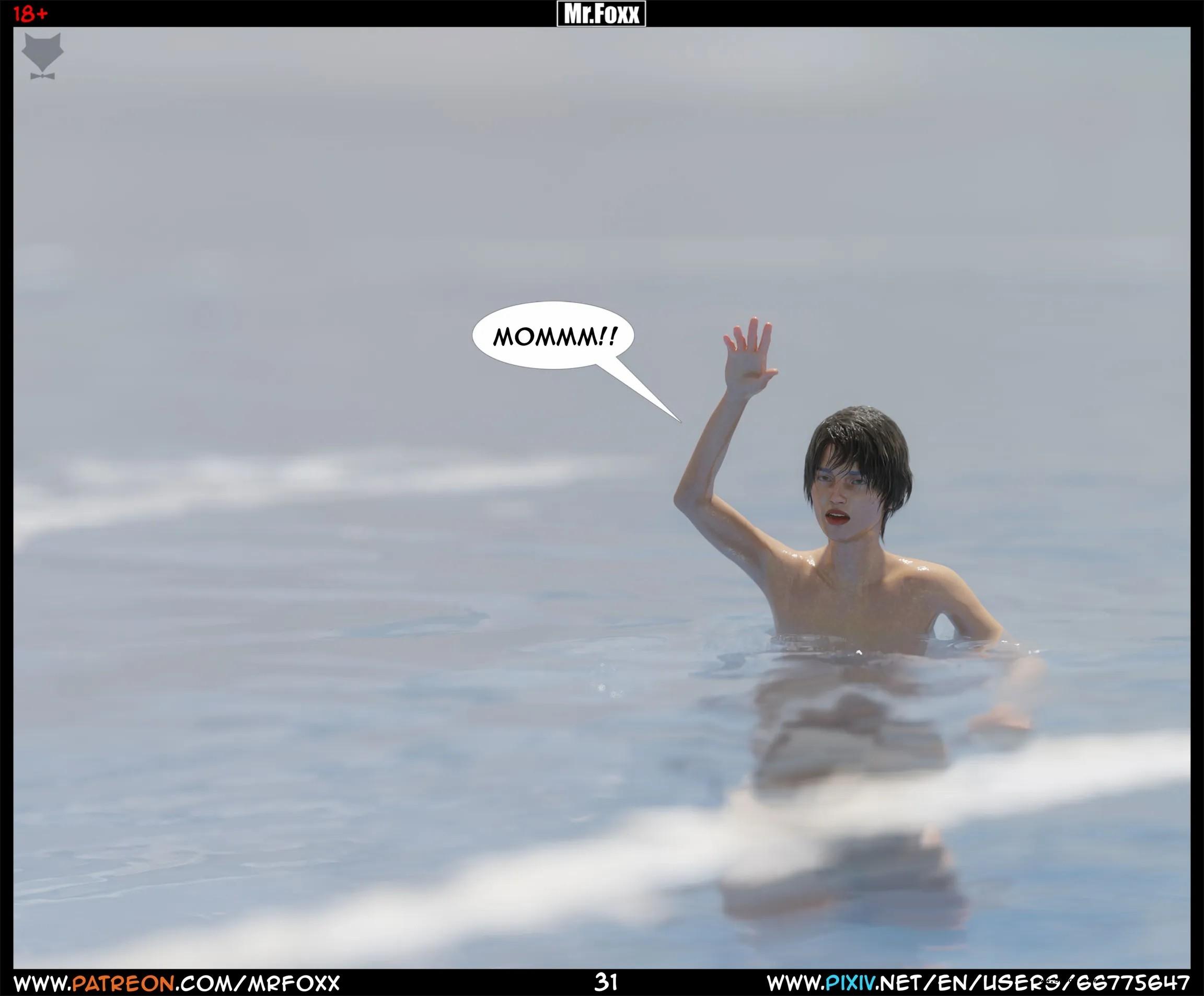 【3D】【英文漫画】妈妈的韵事（1）