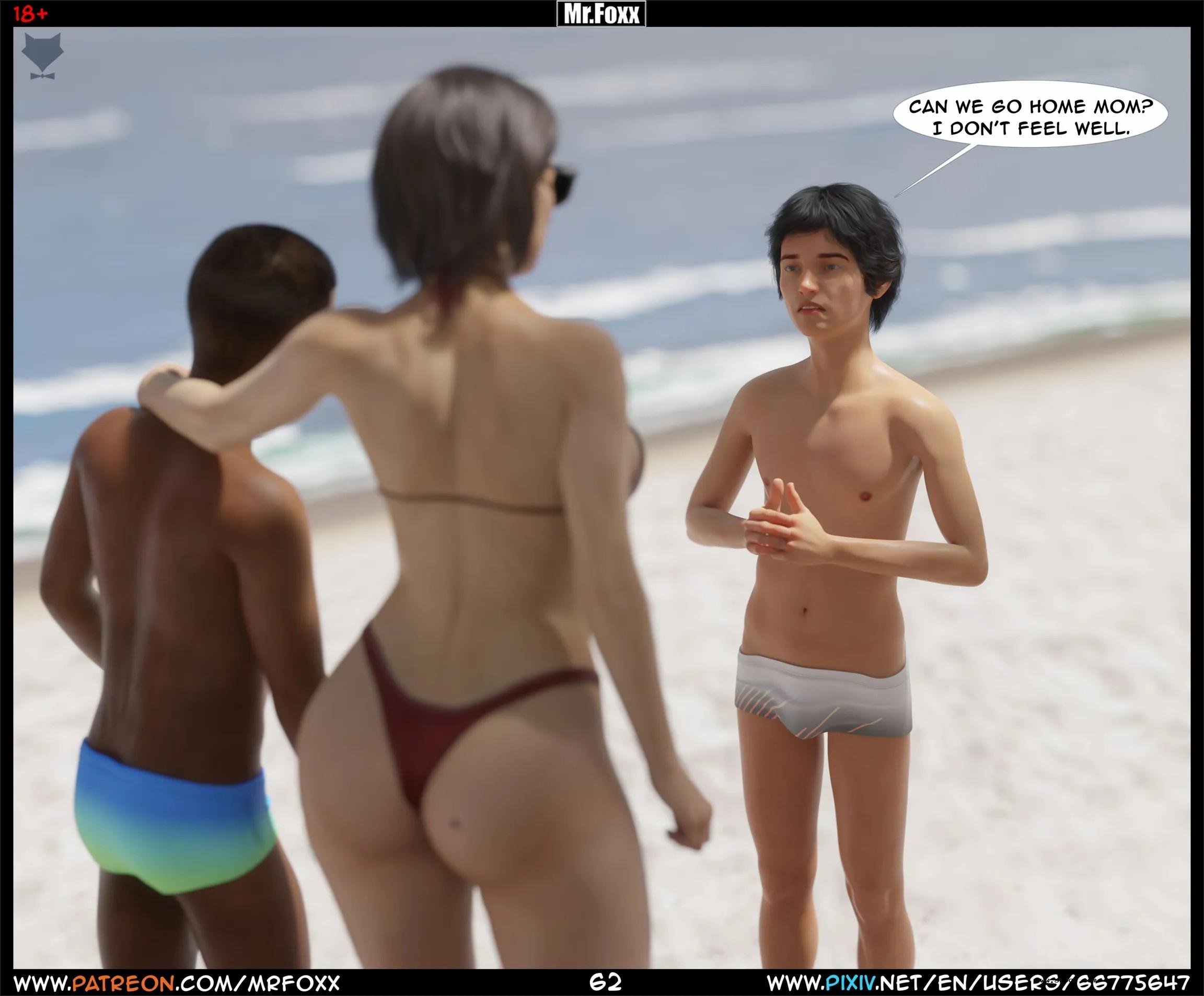 【3D】【英文漫画】妈妈的韵事（1）