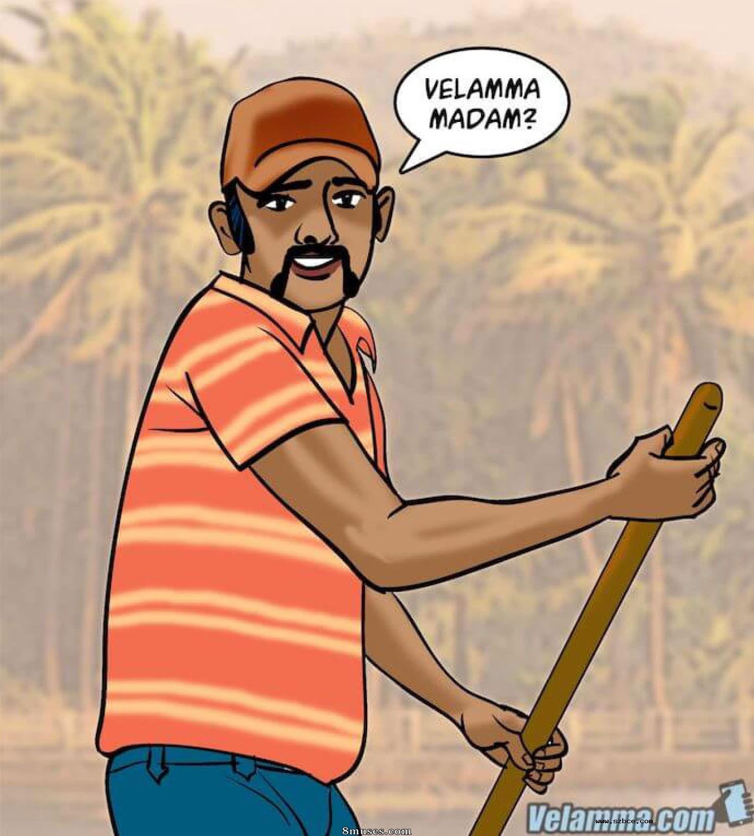 【英文漫画】Velamma 第76话  寒冽的旅程