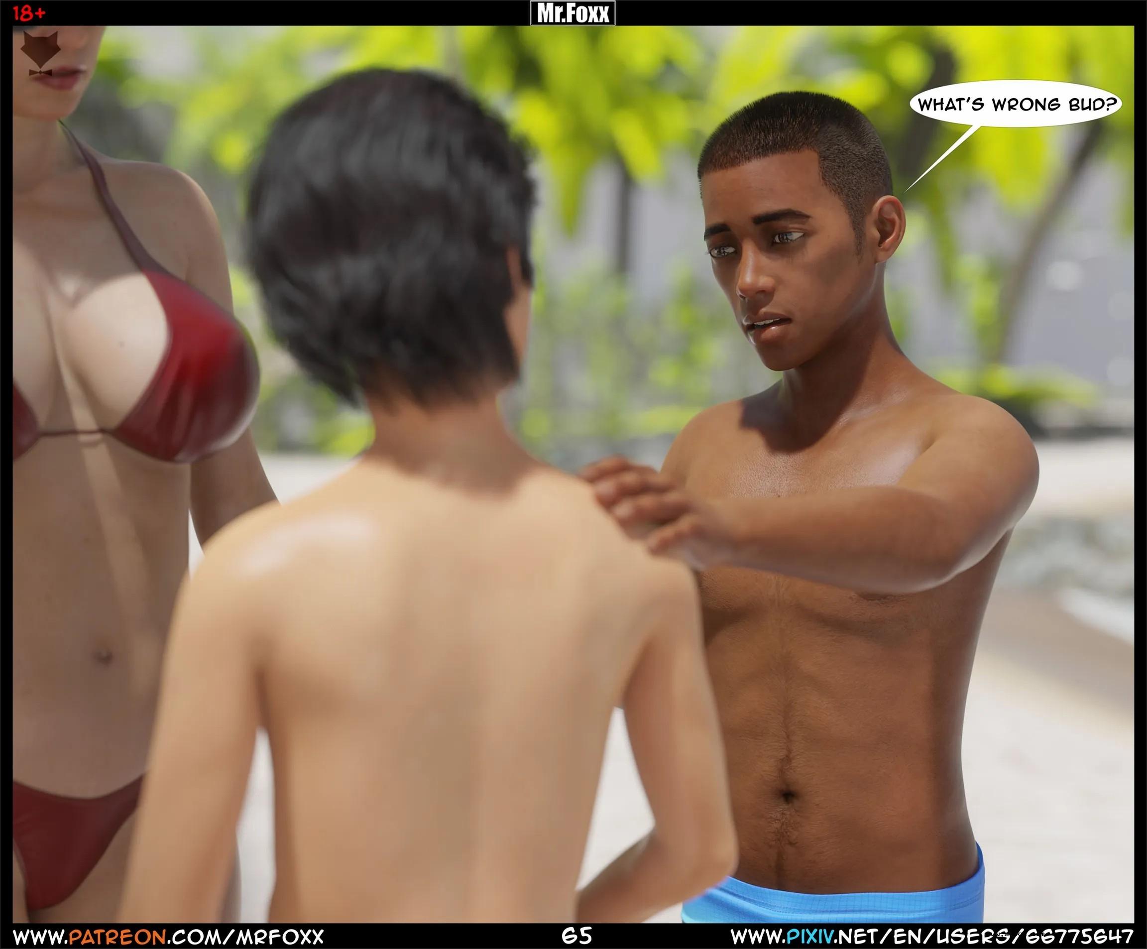 【3D】【英文漫画】妈妈的韵事（1）