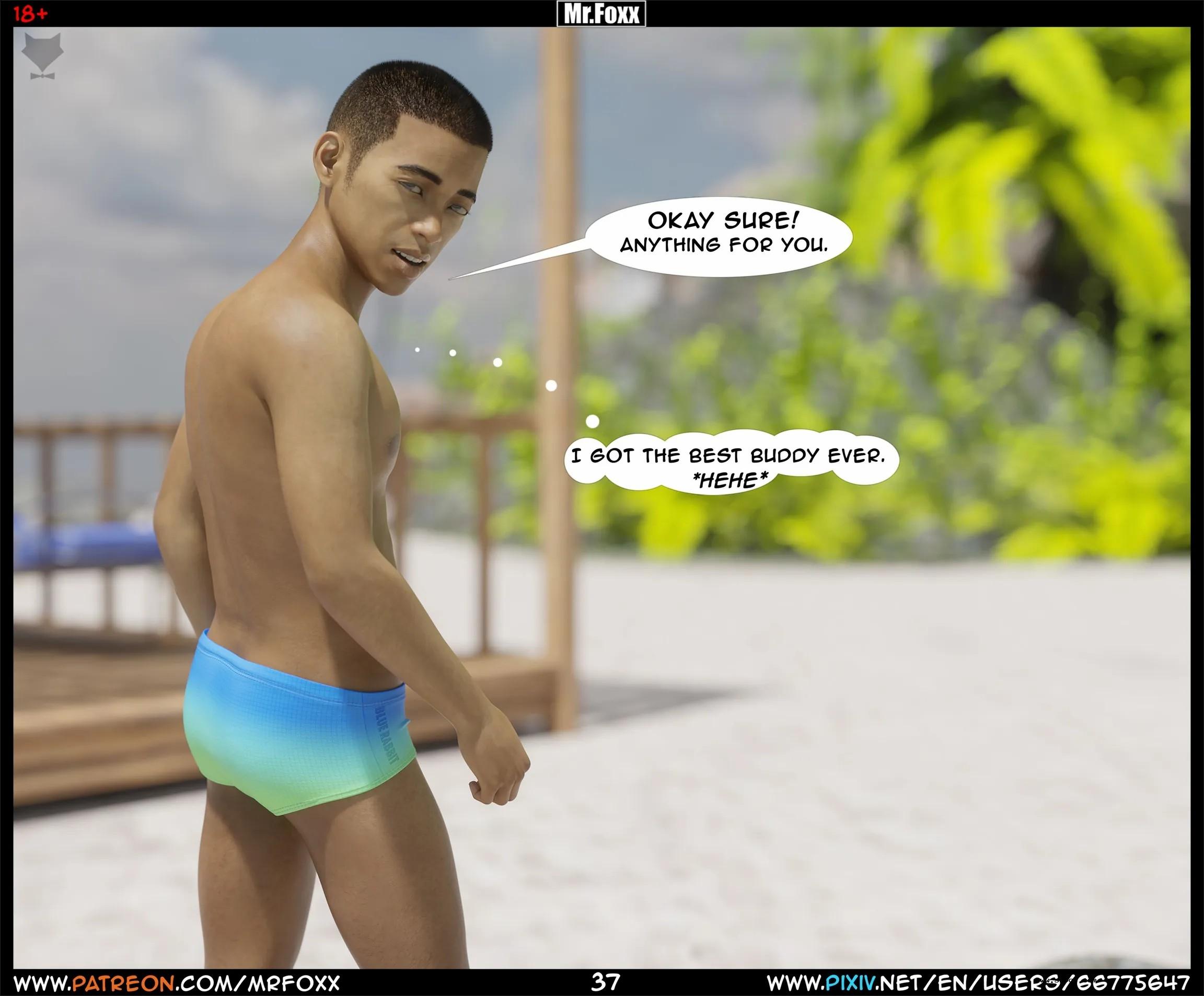 【3D】【英文漫画】妈妈的韵事（1）