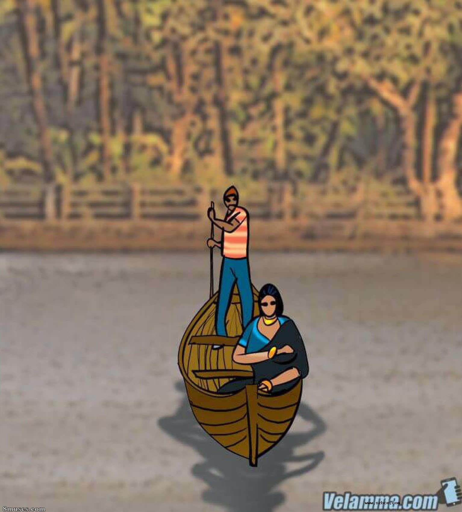 【英文漫画】Velamma 第76话  寒冽的旅程