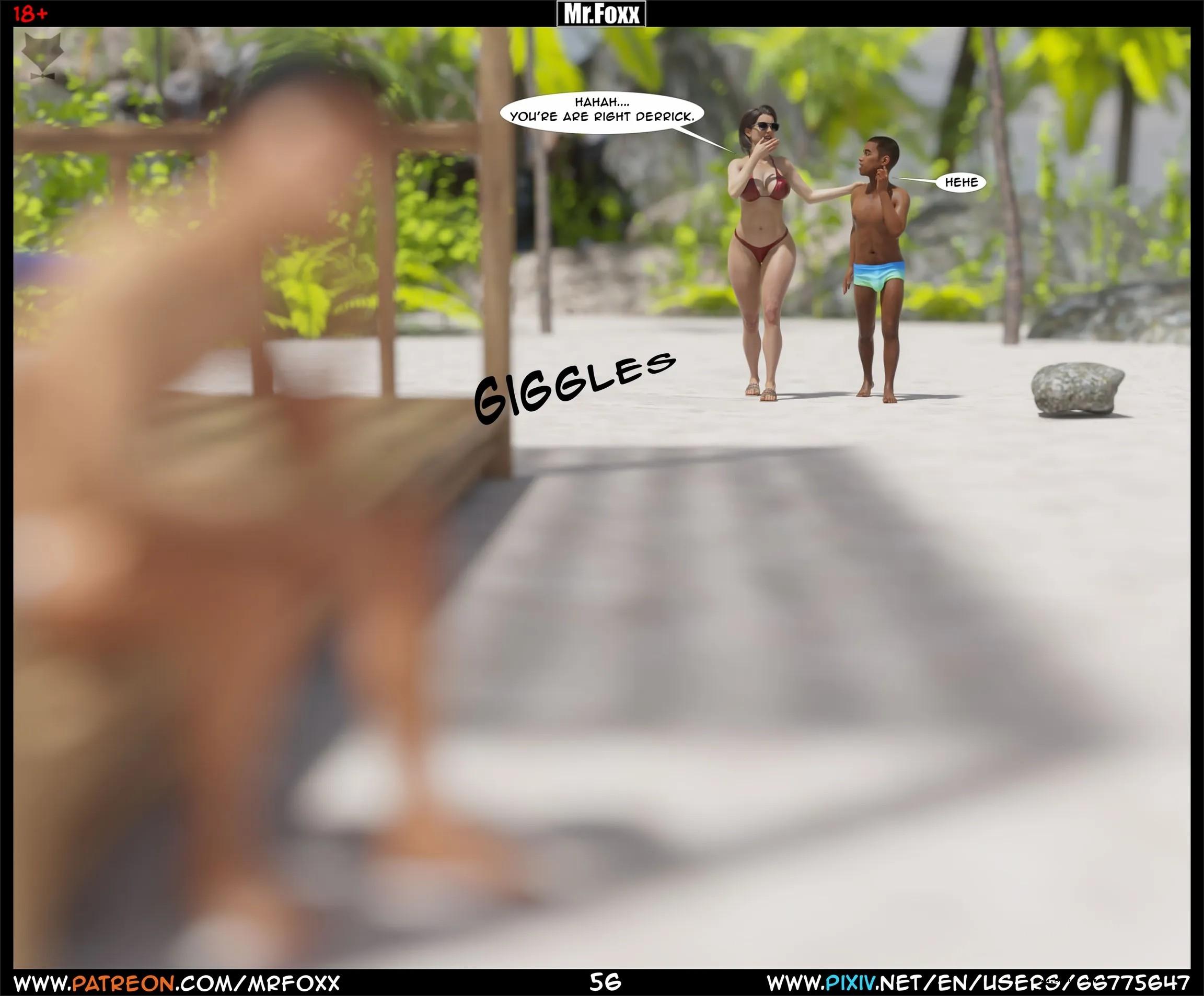 【3D】【英文漫画】妈妈的韵事（1）