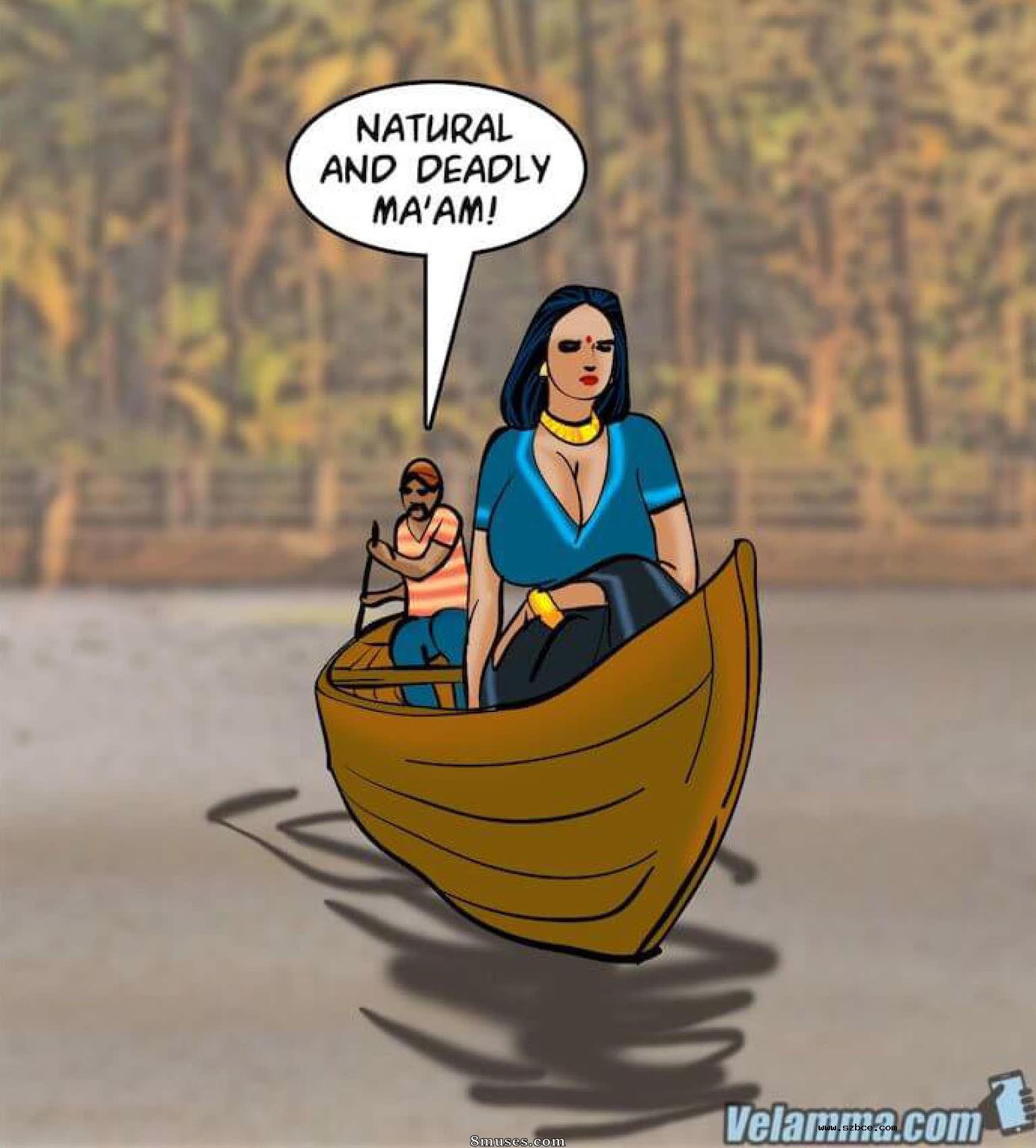 【英文漫画】Velamma 第76话  寒冽的旅程