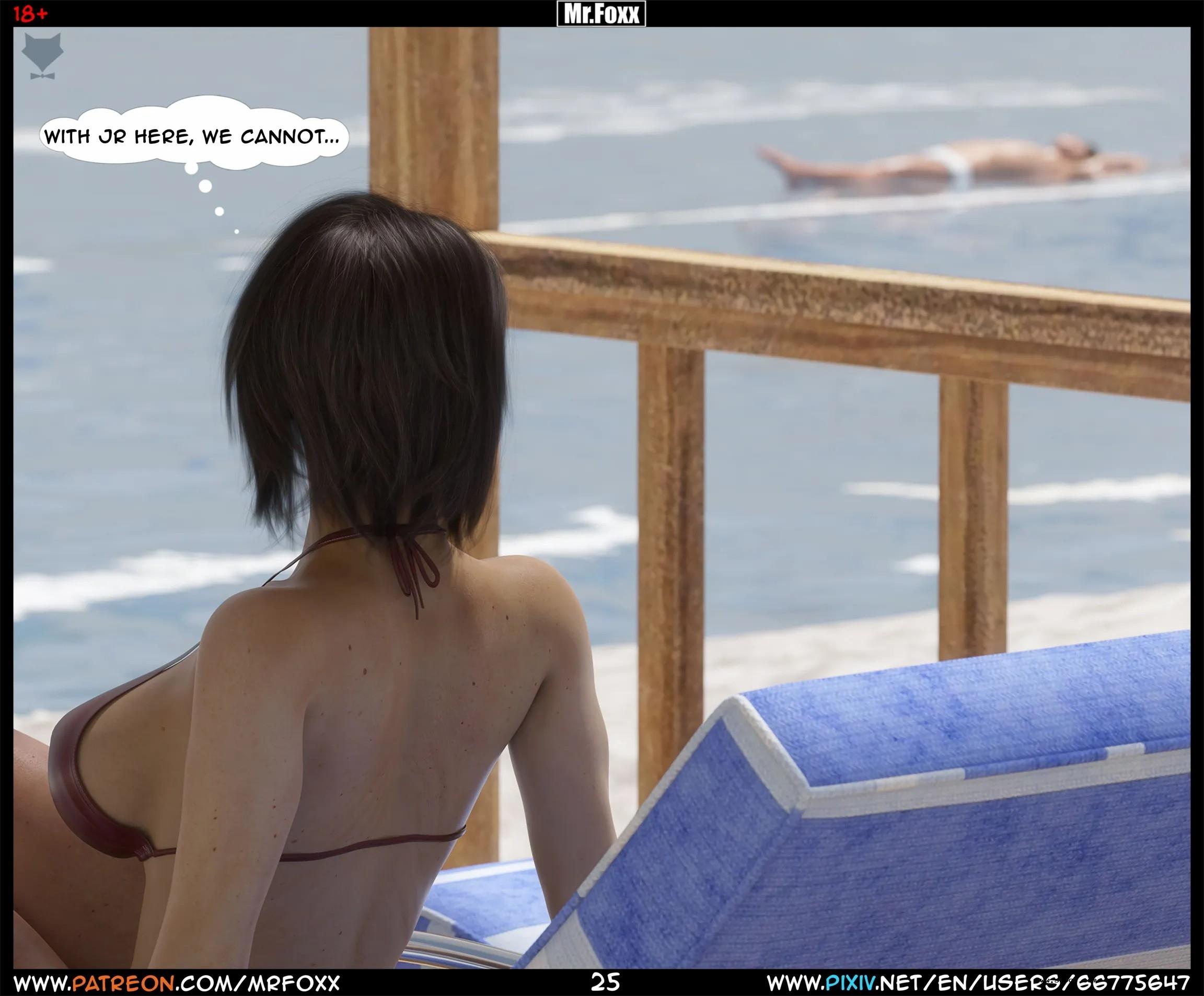 【3D】【英文漫画】妈妈的韵事（1）