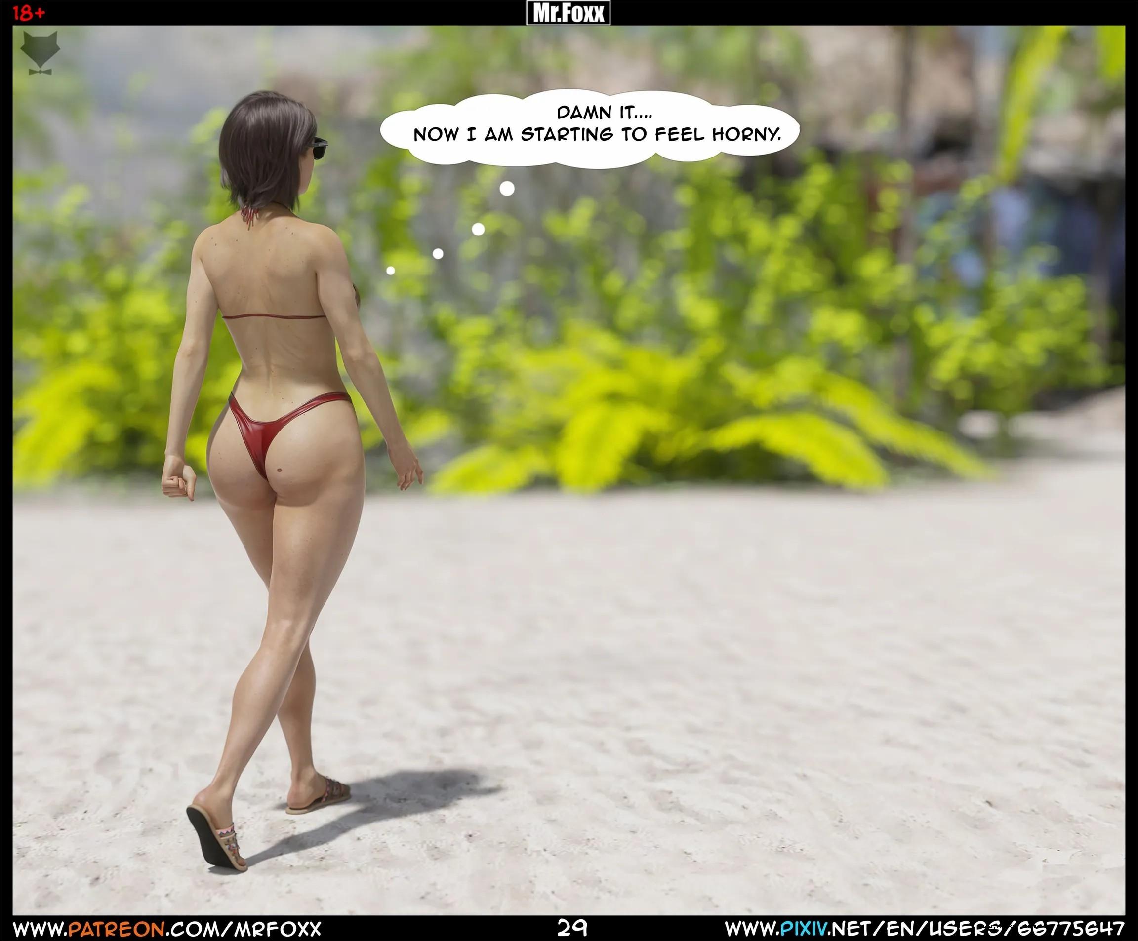 【3D】【英文漫画】妈妈的韵事（1）