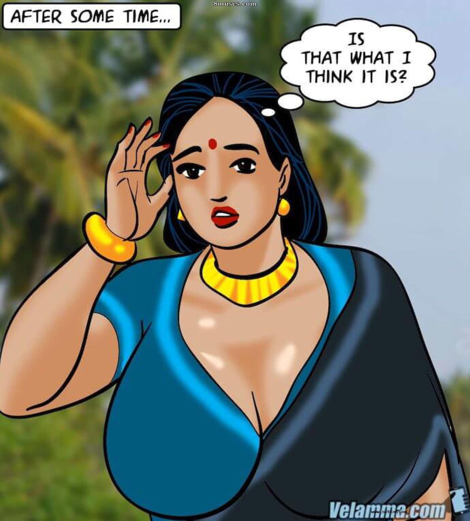 【英文漫画】Velamma 第76话  寒冽的旅程