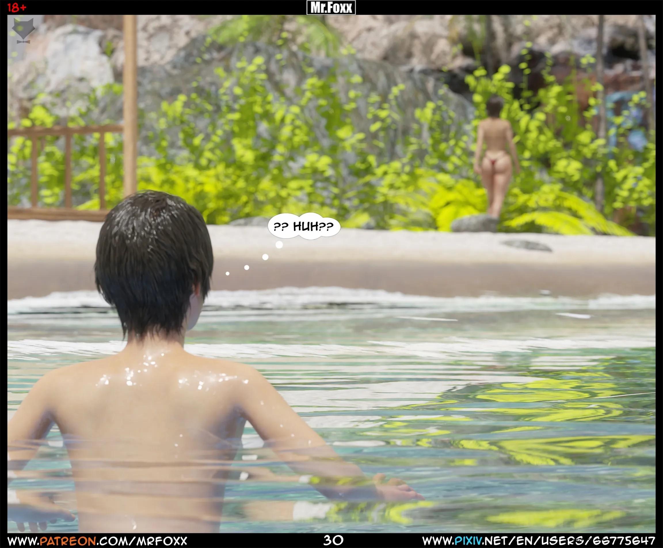 【3D】【英文漫画】妈妈的韵事（1）