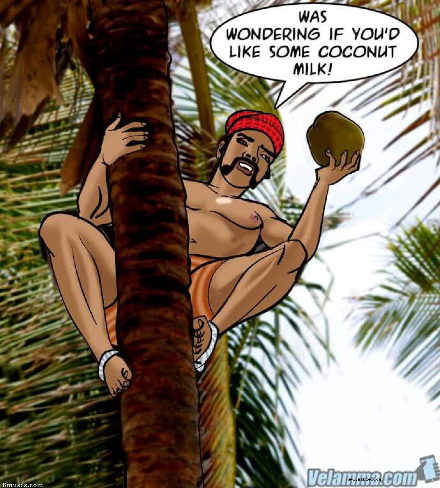 【英文漫画】Velamma 第76话  寒冽的旅程