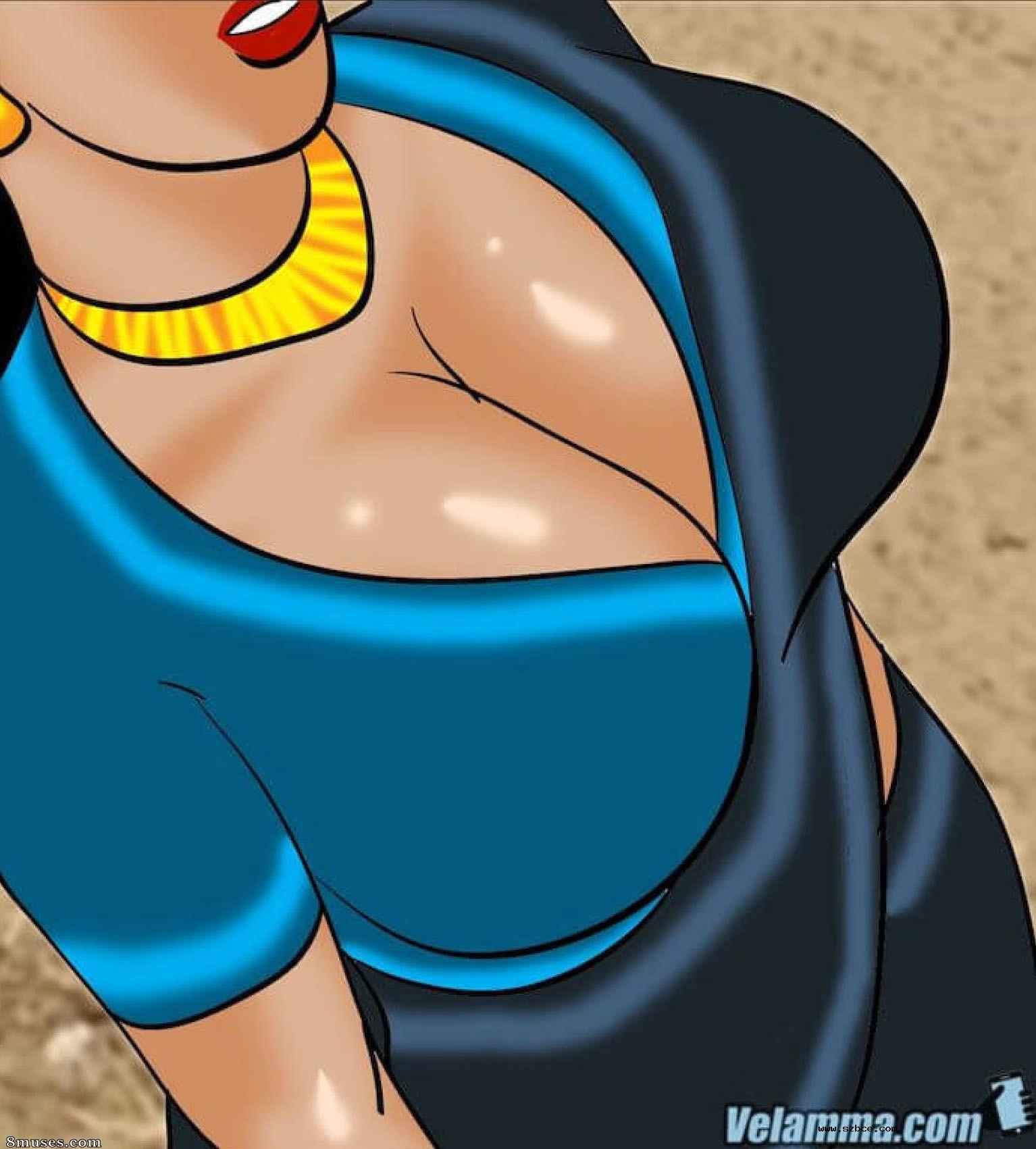 【英文漫画】Velamma 第76话  寒冽的旅程