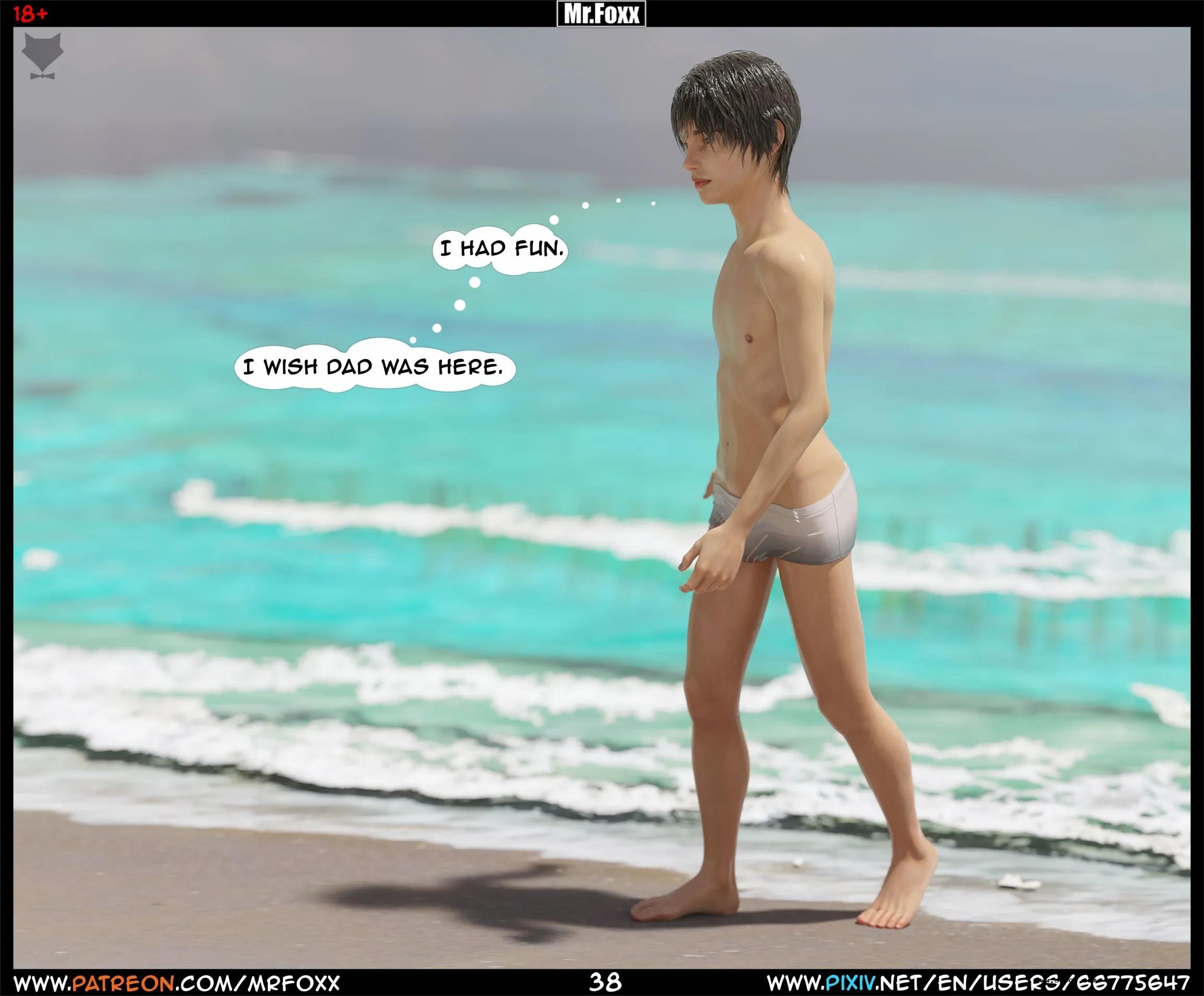 【3D】【英文漫画】妈妈的韵事（1）