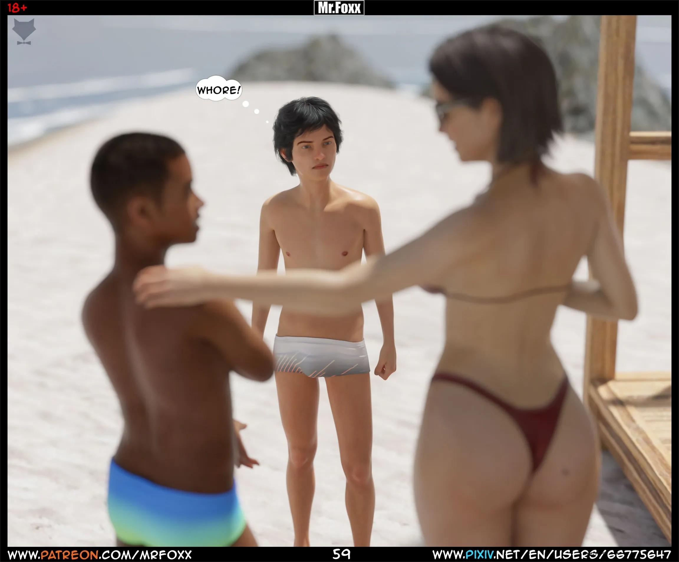 【3D】【英文漫画】妈妈的韵事（1）