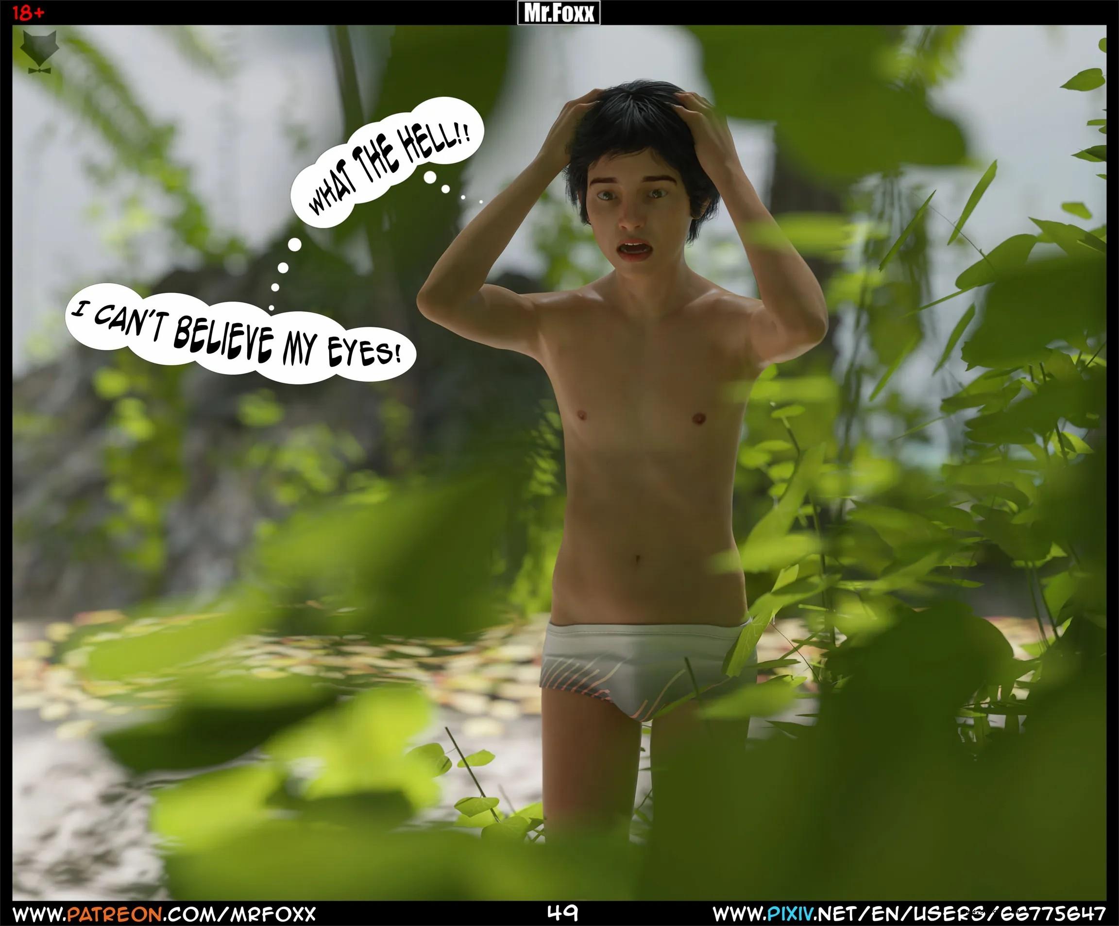 【3D】【英文漫画】妈妈的韵事（1）